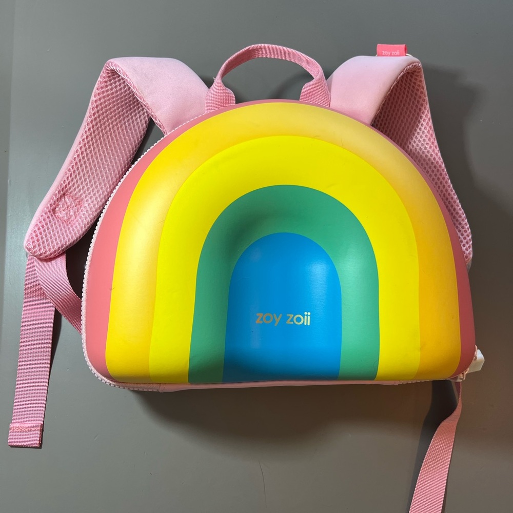 Pink Rainbow Backpack